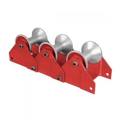Three roller guide pulley