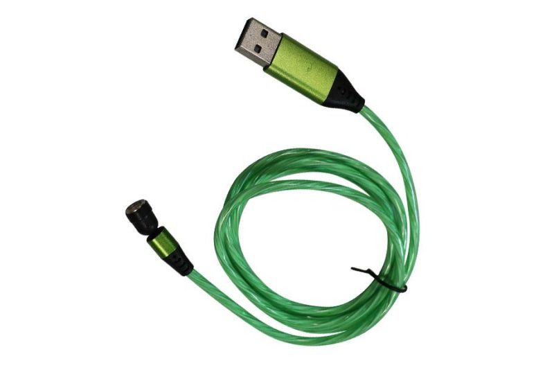 Luminous Magnetic USB to MicroUSB / USB-C / Lightning Cable