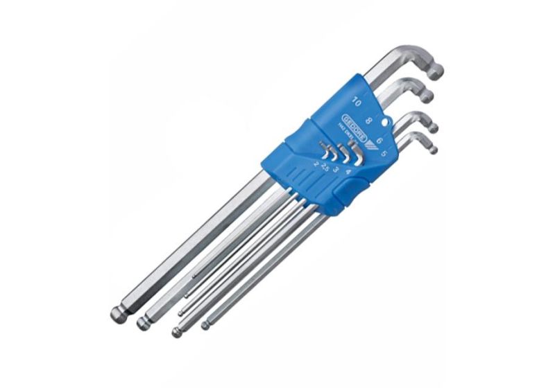GEDORE Ball End allen wrench Set H42 DKEL 88