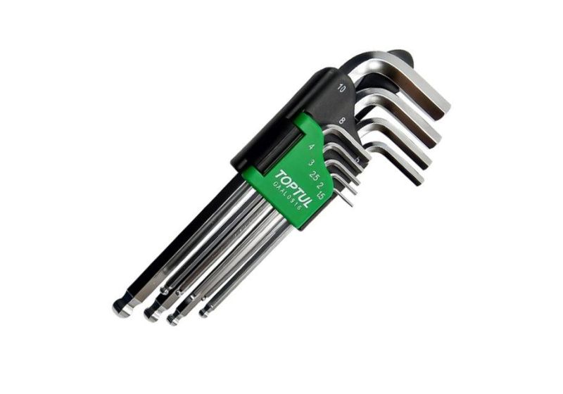 TOPTUL Ball End Allen wrench Set GAAL0917
