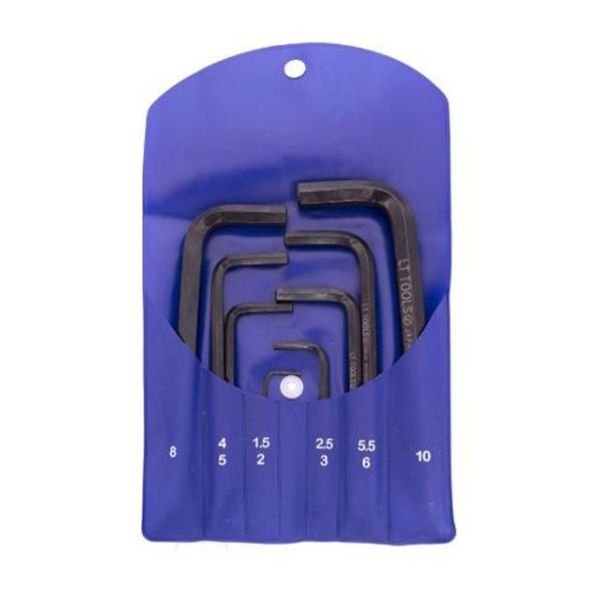 LIGHT Allen Wrench Set PS 1.5-10 in Wallet