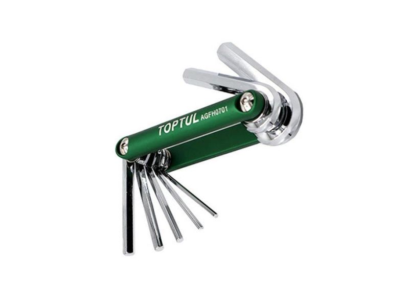 TOPTUL Folding Allen Wrench Set AGFH0701