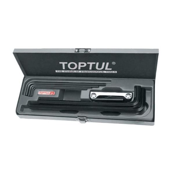 TOPTUL Allen Wrench Set with Box Packing