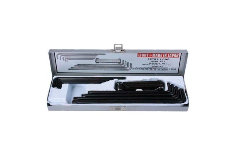 LIGHT Allen wrench Set with Box KDH 17M-2