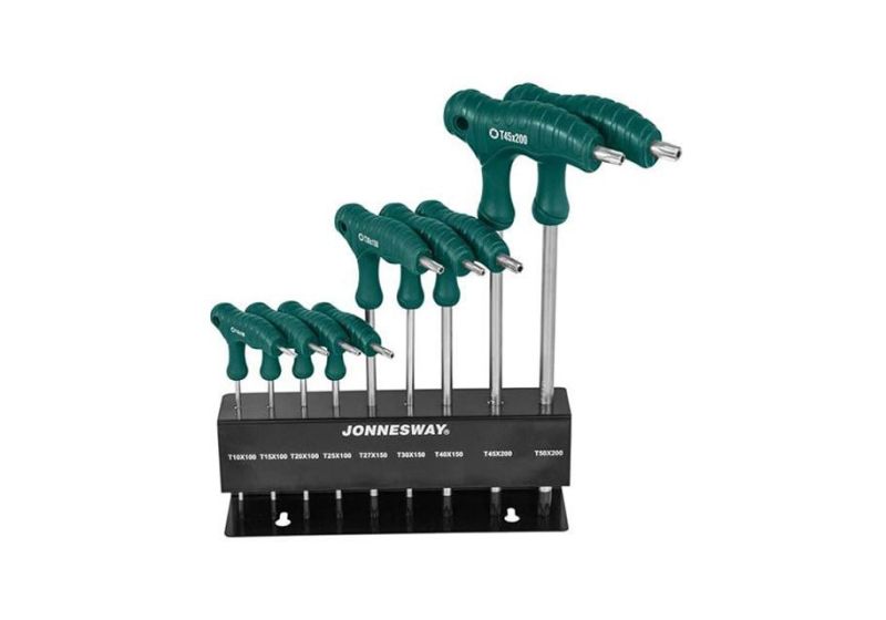 JONNESWAY T-handle Allen Wrench Set H10MT09S