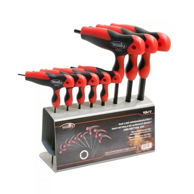 VIGOR T-Handle HEX Key Set with Stand