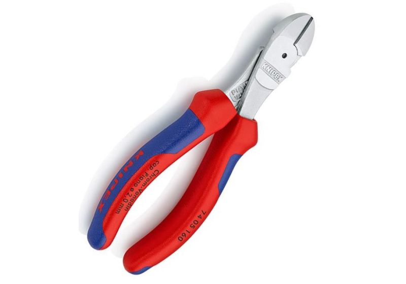 KNIPEX High Leverage Diagonal Wire Cutter Pliers 5.5 Inch model 7405140el