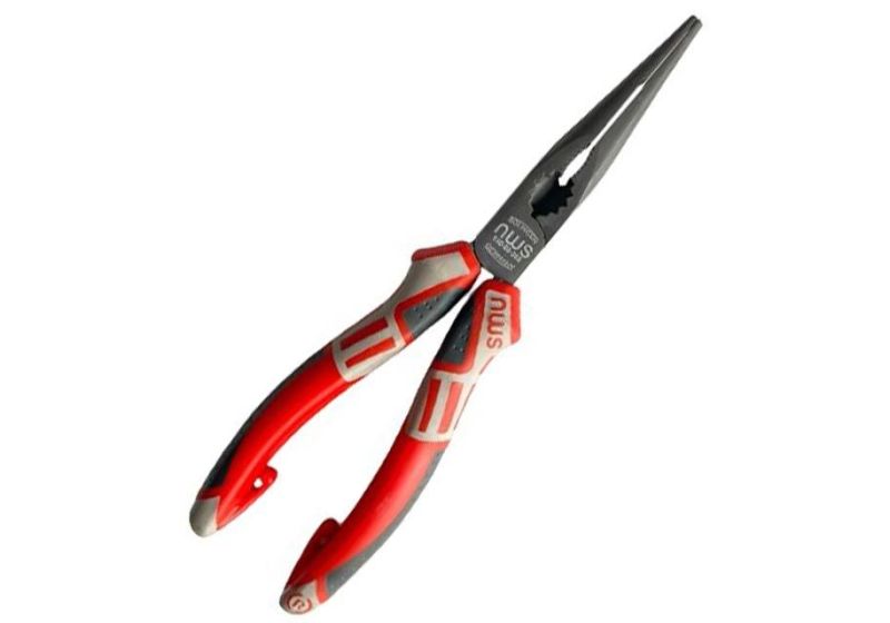 NWS Long Nose Pliers 8 in | Suitable for hard and soft wires