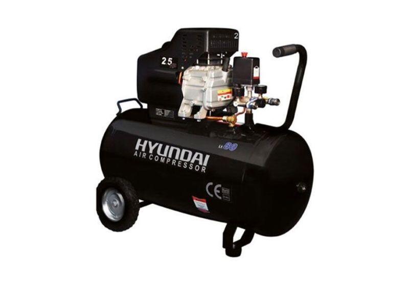 HYUNDAI Air Compressor 80 liters | Working voltage: 220 V