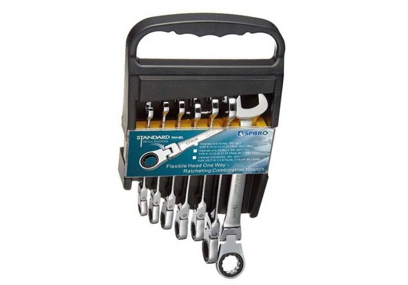 SPERO Combination Ratchet Spanner Set | polished surface