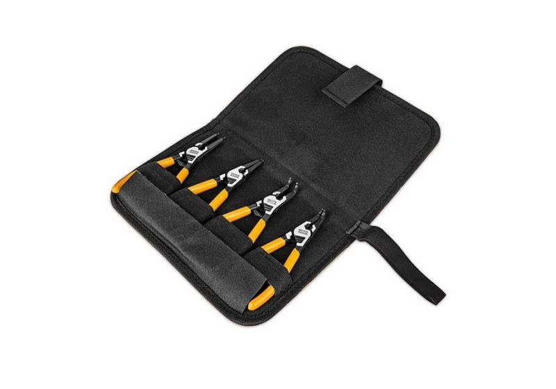 KNIPEX 4 Pc Snap Ring Pliers Set in Tool Roll | high quality