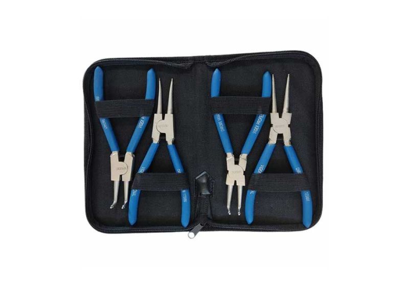 KNIPEX Snap Ring Pliers Set in Tool Roll 4 pc | online shop