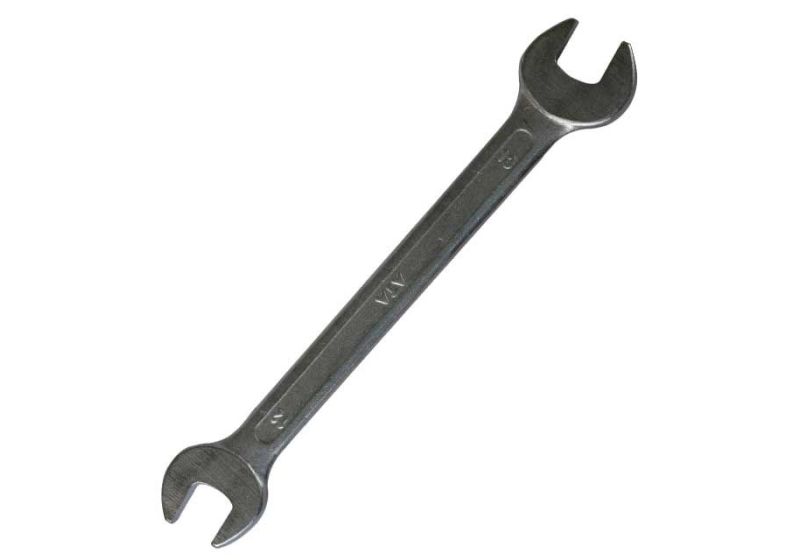 ATA Double Open End Wrench 12 . 13 mm | Matte chrome plating