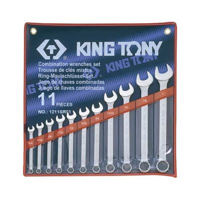 King Tony Combination Wrench Set 1211SR01