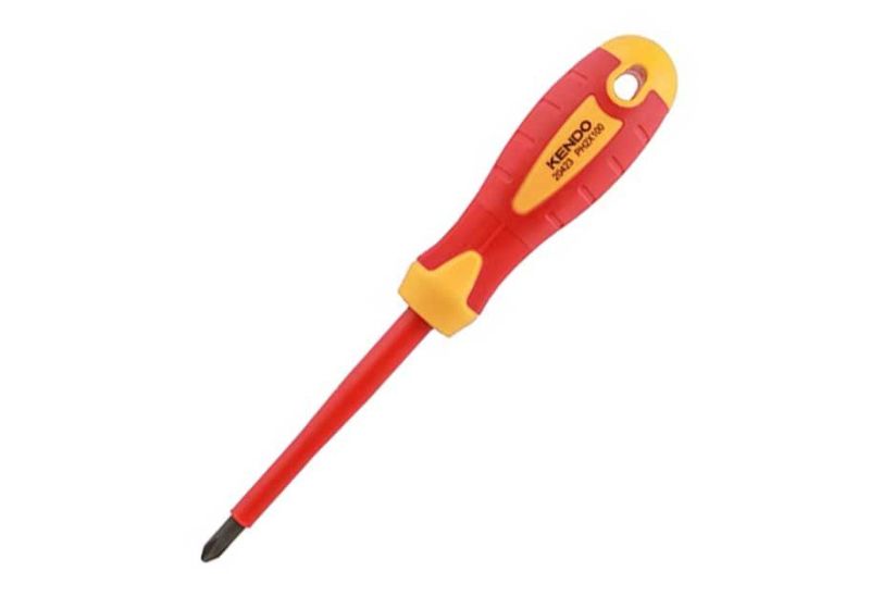 پیچ گوشتی عایق چهارسو کندو مدل KE-20423