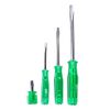 VESSEL Go Thru flat head Screwdriver Set