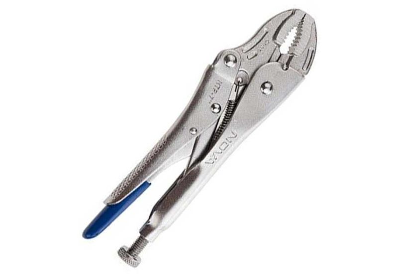 NOVA Lock Pliers 7 inch | Tiny hardened teeth on the jaw