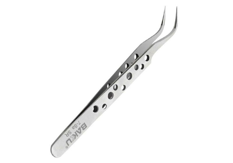 Curved Tweezer | Ideal for micro-electronics | online shop