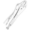 TOPTUL Lock Grip Pliers 10 in | Anti-corrosion nickel plated