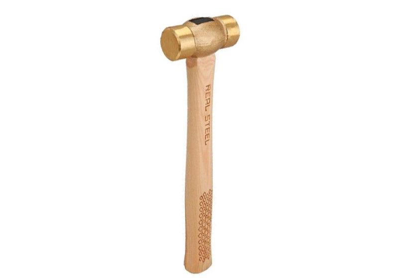 Non Sparking Hammer | Wooden handle for ease of operation