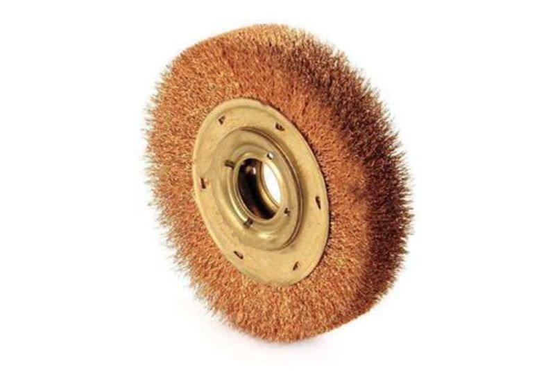 Non Sparking Wire Wheel Brush | Aluminum body and brass head