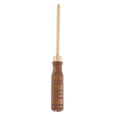 Non-Sparking Wooden handle screwdriver