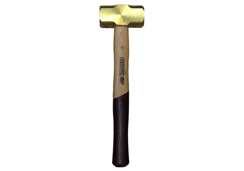 GEDORE Non Sparking Sledge Hammer| Brass head| Wooden handle