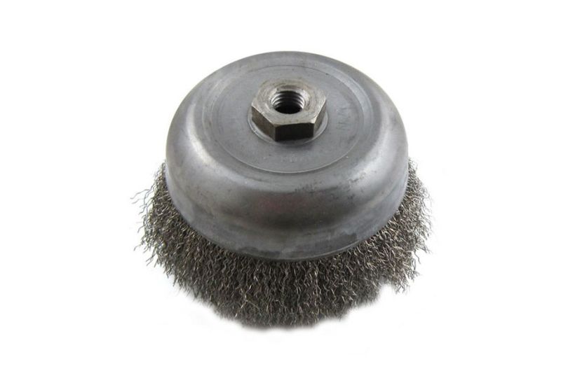 فرچه سیمی کاسه ای بافته