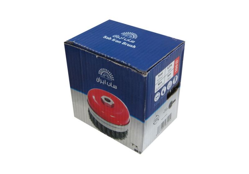 Brush Crimped Wire Cup, Model 12.5