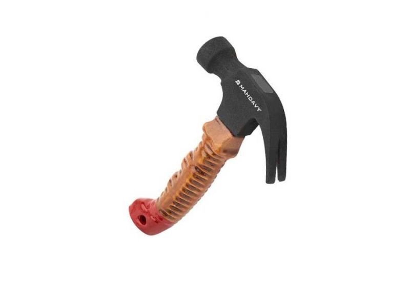 MAHDAVI Claw Hammer 250 g | Smooth and polished steel head