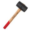 KAPRIOL Rubber Mallet | Round cross section | wooden handle