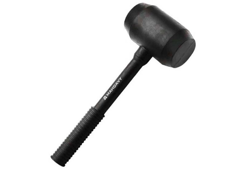 MAHDAVY Rubber Hammer 600g | Round cross section | low price