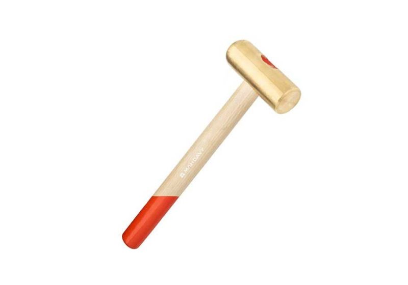 MAHDAVY Brass Mallet 500g | Unique & ergonomic design | RSCo