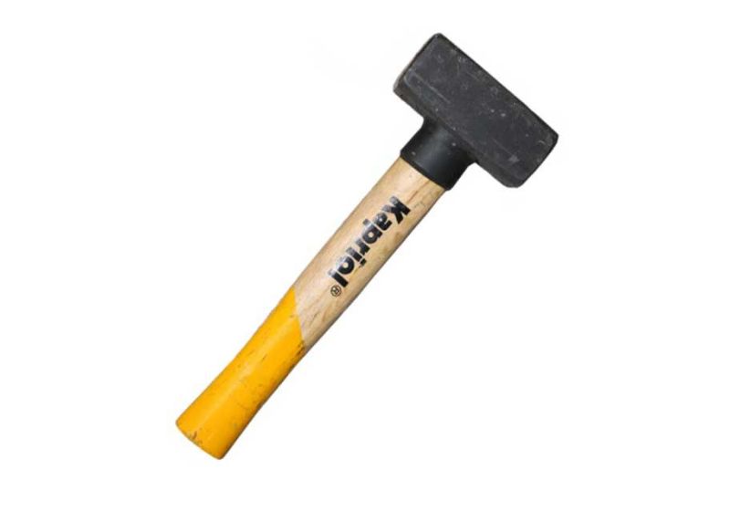 KAPRIOL Steel Mallet 3 kg | Smooth and polished steel head