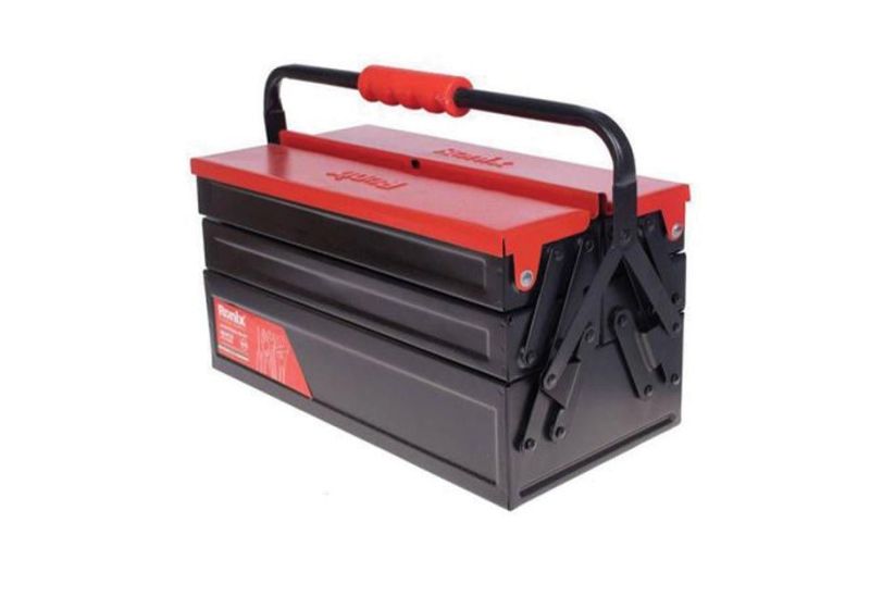 GEDORE Metal Tool box | 3 compartments and Rivet connections