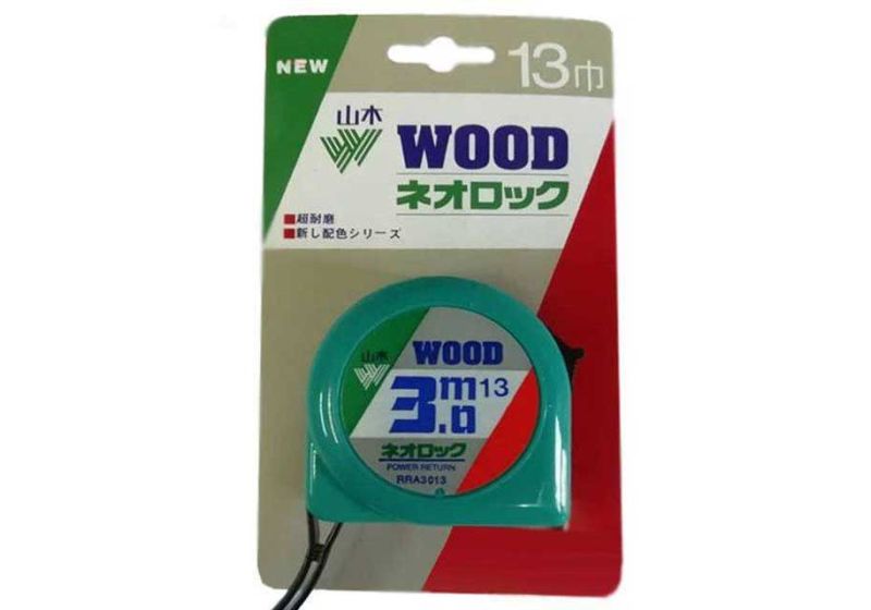 WOOD Tape Measure 3 m | Magnetic blade | online shop in RSCo