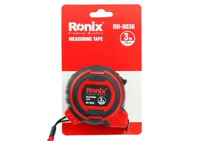 RONIX Tape Ruler 3 m | Convex shape lock & no slipping | low price