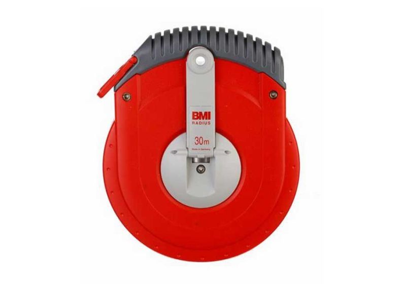 BMI Surveyors Tape Measure 20 m | Metal and flexible tape