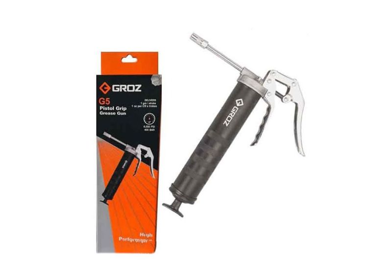 GROZ Lever Grease Gun G5 | Unique & ergonomic design | RSCo