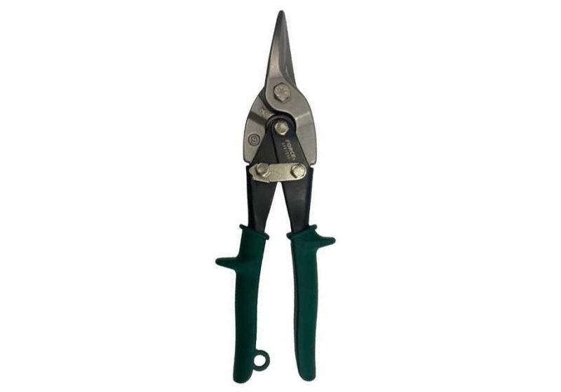 Straight Tin Snips | Hardened blade edges for high strength