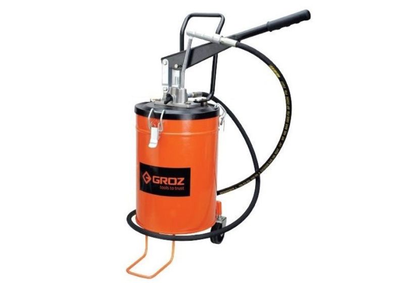 GROZ Bucket Grease Pump 20 kg | online shop and whole shop
