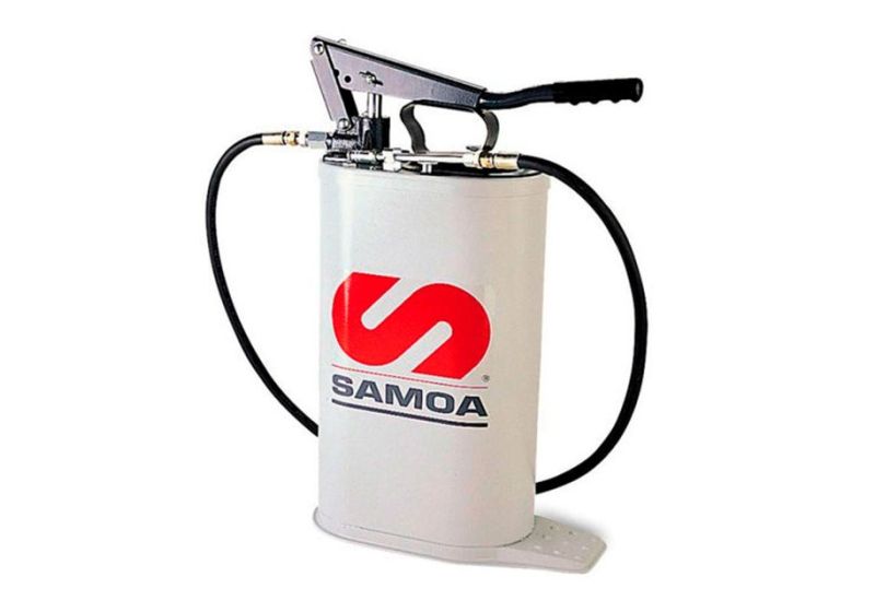SAMOA Bucket Grease Pump 16 L | 1.5 meter heavy duty hose