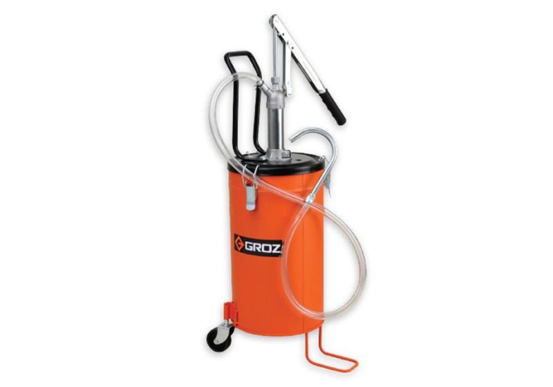 GROZ Bucket Grease Pump | unique and ergonomic design | RSCo