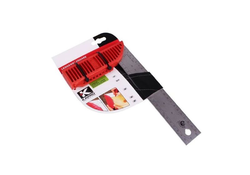 KAPRO Precision Square 250 mm | Inch/cm gradations or cm/cm