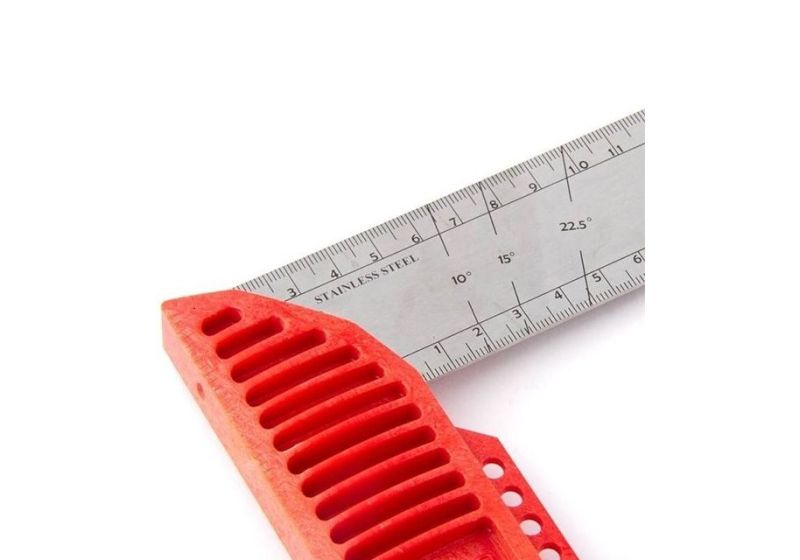 KAPRO Precision Square 250 mm | Inch/cm gradations or cm/cm