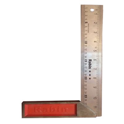 Robin Metal Precision Square  size 30 cm
