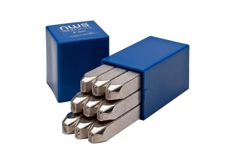 طقم طوابع ختم ارقام  للمعادن 6 ملم مودیل NWS 911-5 , شراء طقم طوابع ختم ارقام  للمعادن 6 ملم مودیل NWS 911-5