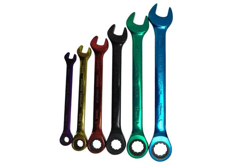 آچار یکسر تخت یکسر جغجغه ای ست RSCO مدل RJD819