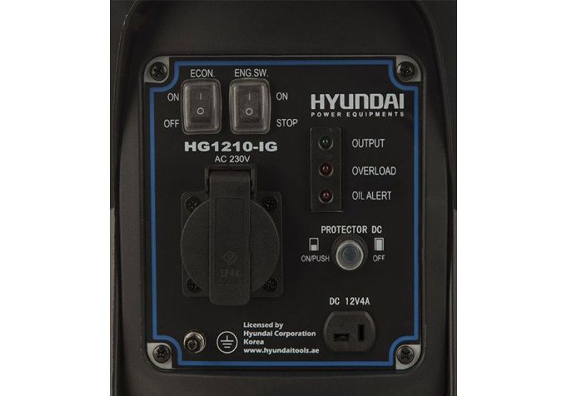 مولدکهرباءبنزینی هیوندای مودیل HG1210-IG , شراء مولدکهرباءبنزینی هیوندای مودیل HG1210-IG