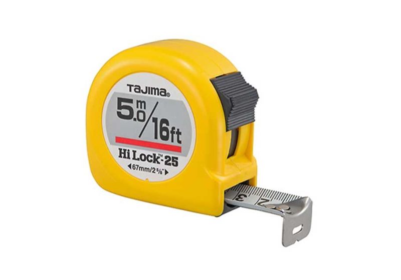 خرید متر تاجیما , متر 5 متری تاجیما مدل HL-16/5MBW ، متر ژاپنی ، متر تاجیمای اصلی ، متر ژاپنی